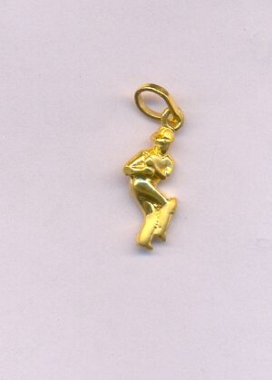 GOLD PENDENT CASTING FANCY