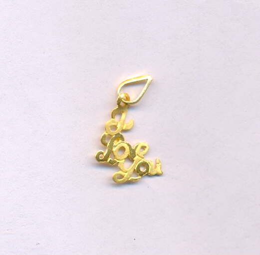 GOLD PENDENT CASTING FANCY
