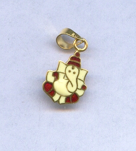 GOLD PENDENT DESIGNER EXCLUSIVE