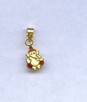 GOLD PENDENT DESIGNER EXCLUSIVE