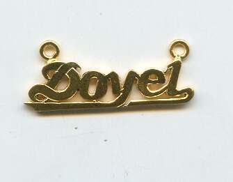 GOLD PENDENT DESIGNER EXCLUSIVE