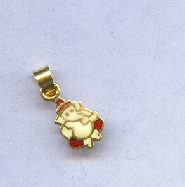GOLD PENDENT DESIGNER EXCLUSIVE