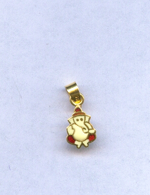 GOLD PENDENT DESIGNER EXCLUSIVE