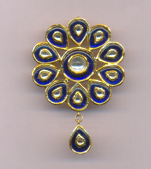 GOLD PENDENT KUNDAN GENERAL