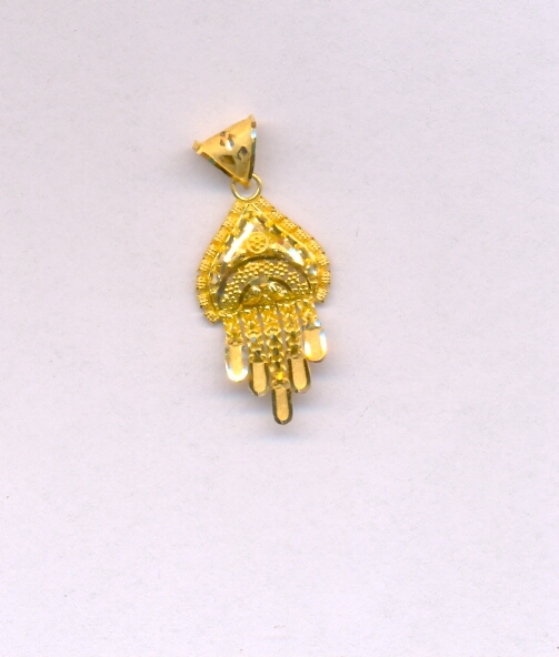 GOLD PENDENT PLAIN