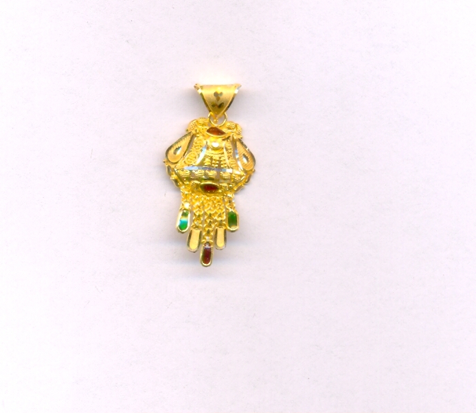 GOLD PENDENT PLAIN