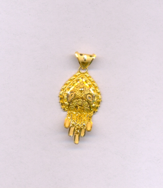 GOLD PENDENT PLAIN