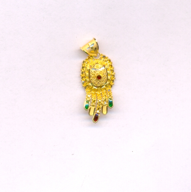 GOLD PENDENT PLAIN