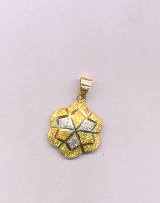 GOLD PENDENT PLAIN EXCLUSIVE