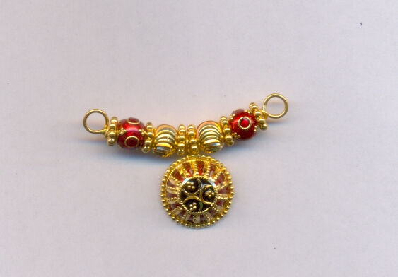 GOLD PENDENT PLAIN EXCLUSIVE