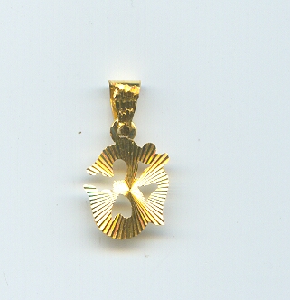 GOLD PENDENT PLAIN EXCLUSIVE