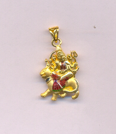 GOLD PENDENT PLAIN FANCY