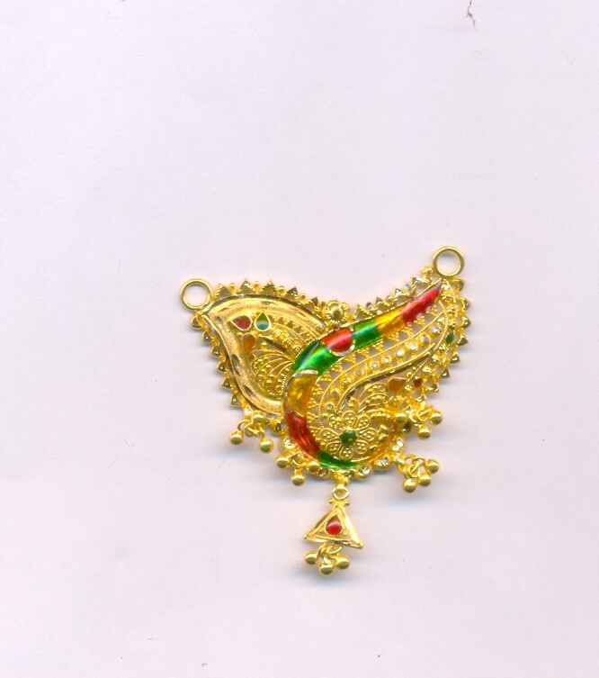 GOLD PENDENT PLAIN FANCY
