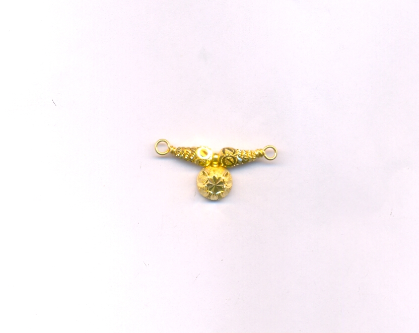 GOLD PENDENT PLAIN FANCY