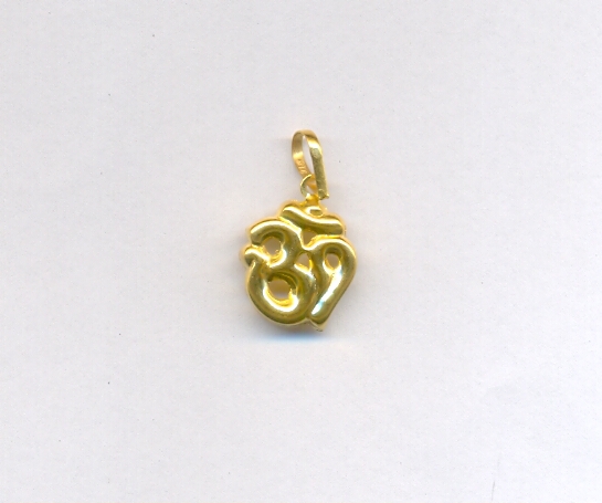 GOLD PENDENT PLAIN FANCY