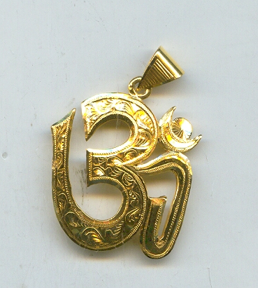 GOLD PENDENT PLAIN FANCY