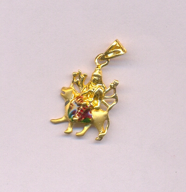 GOLD PENDENT PLAIN FANCY
