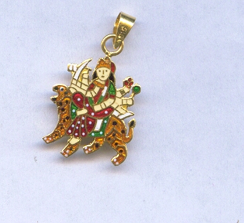 GOLD PENDENT PLAIN FANCY