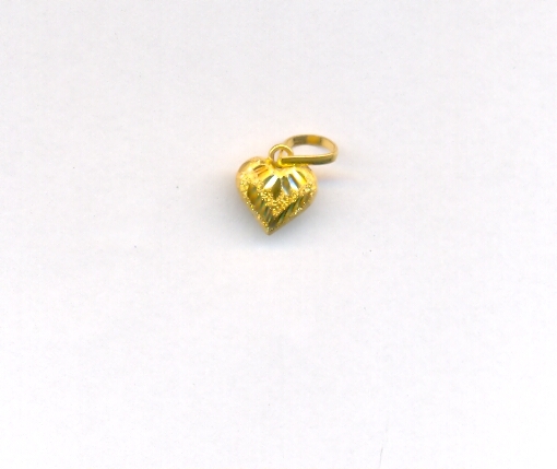 GOLD PENDENT PLAIN FANCY