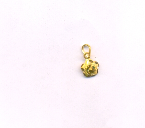 GOLD PENDENT PLAIN FANCY