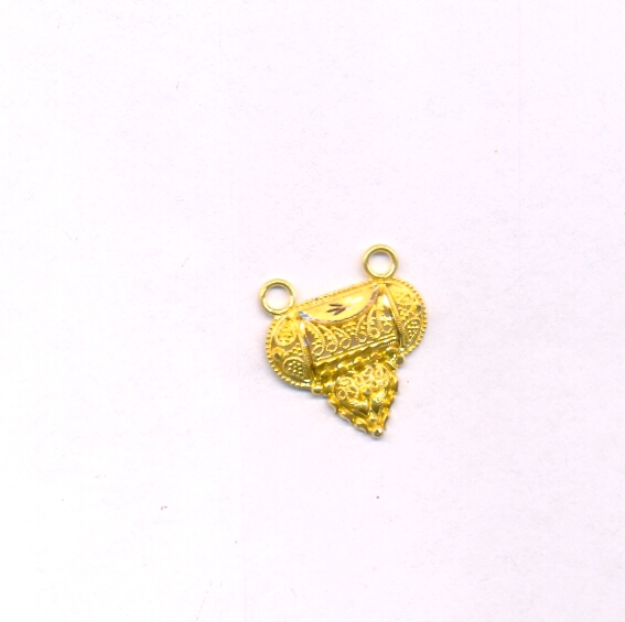 GOLD PENDENT PLAIN FANCY