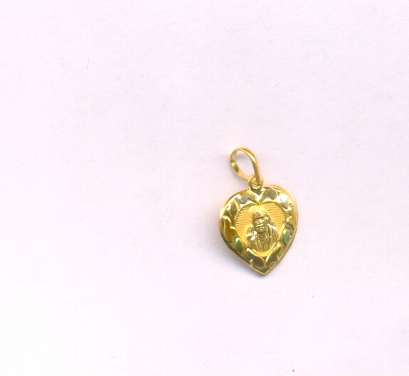GOLD PENDENT PLAIN FANCY