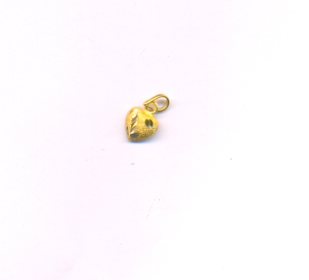 GOLD PENDENT PLAIN FANCY