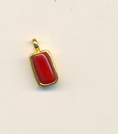 GOLD PENDENT PLAIN FANCY