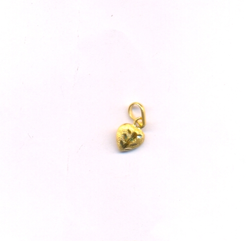 GOLD PENDENT PLAIN FANCY