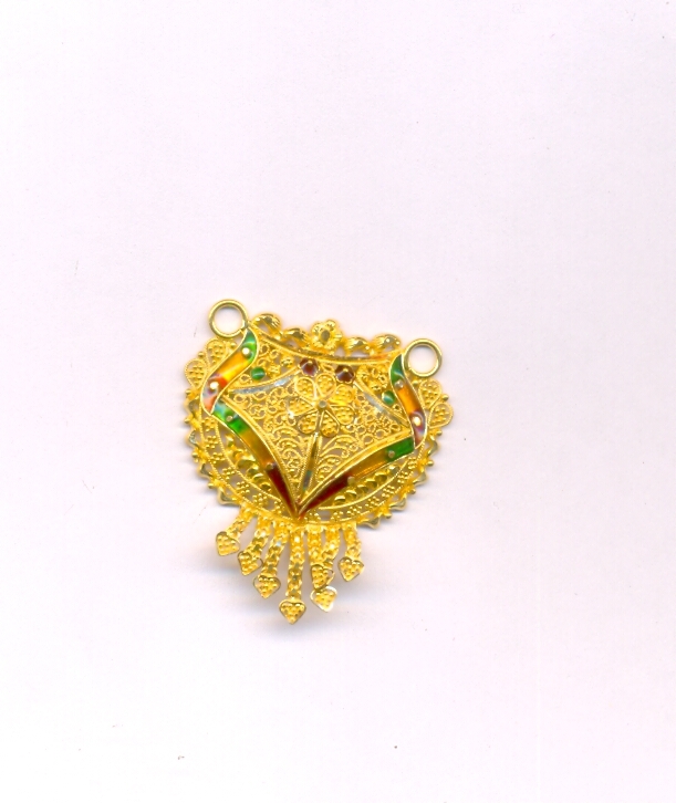 GOLD PENDENT PLAIN FANCY