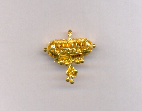 GOLD PENDENT PLAIN FANCY