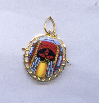 GOLD PENDENT PLAIN FANCY