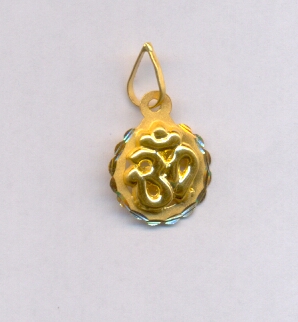 GOLD PENDENT PLAIN FANCY