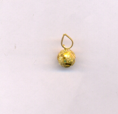 GOLD PENDENT PLAIN FANCY