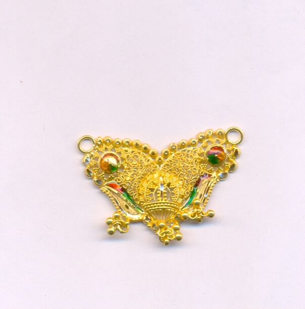 GOLD PENDENT PLAIN FANCY