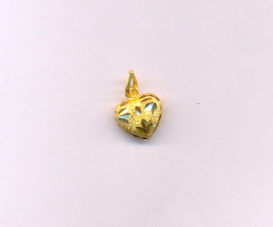 GOLD PENDENT PLAIN FANCY