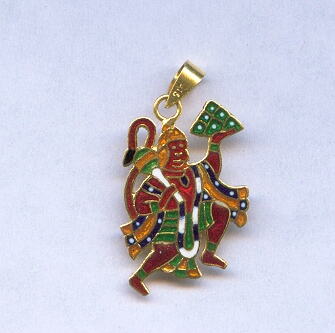GOLD PENDENT PLAIN FANCY