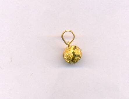 GOLD PENDENT PLAIN FANCY