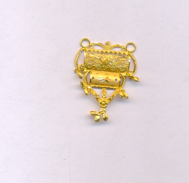 GOLD PENDENT PLAIN FANCY