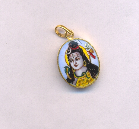 GOLD PENDENT PLAIN FANCY