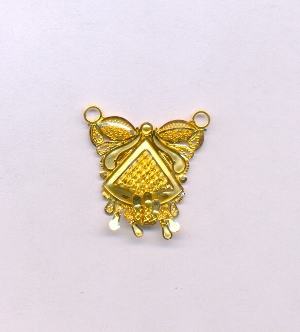 GOLD PENDENT PLAIN FANCY