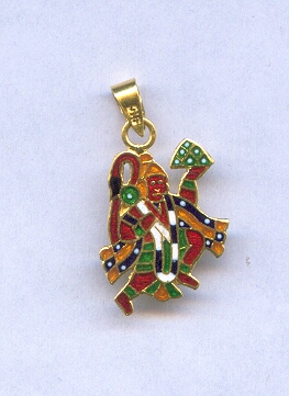 GOLD PENDENT PLAIN FANCY