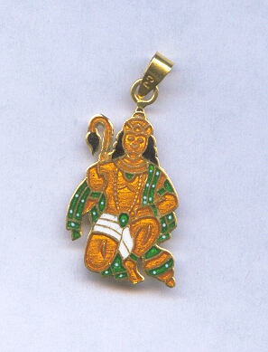 GOLD PENDENT PLAIN FANCY