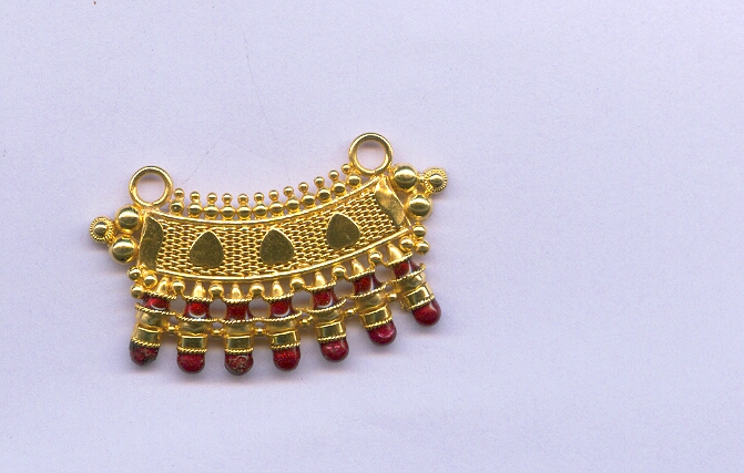 GOLD PENDENT PLAIN FANCY