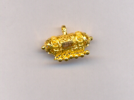 GOLD PENDENT PLAIN FANCY