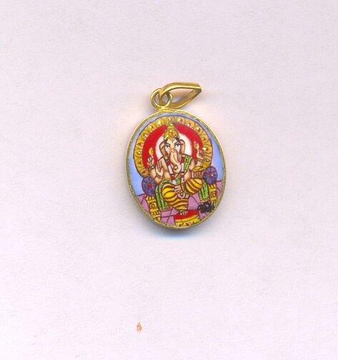 GOLD PENDENT PLAIN FANCY