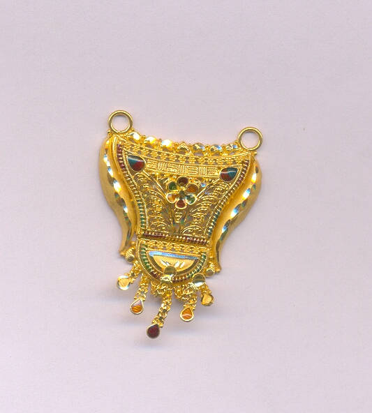 GOLD PENDENT PLAIN FANCY