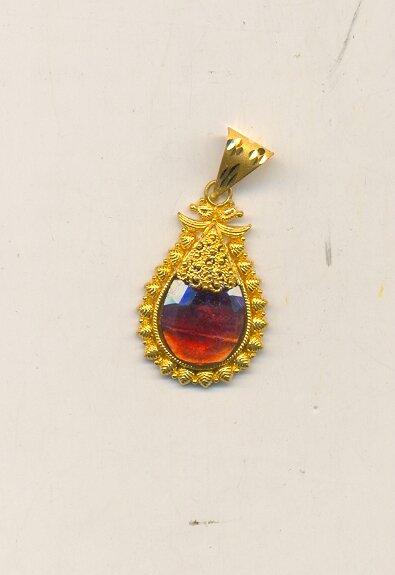 GOLD PENDENT PLAIN FANCY