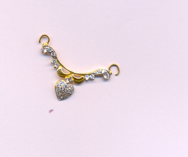 GOLD PENDENT PLAIN FANCY