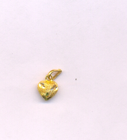 GOLD PENDENT PLAIN FANCY